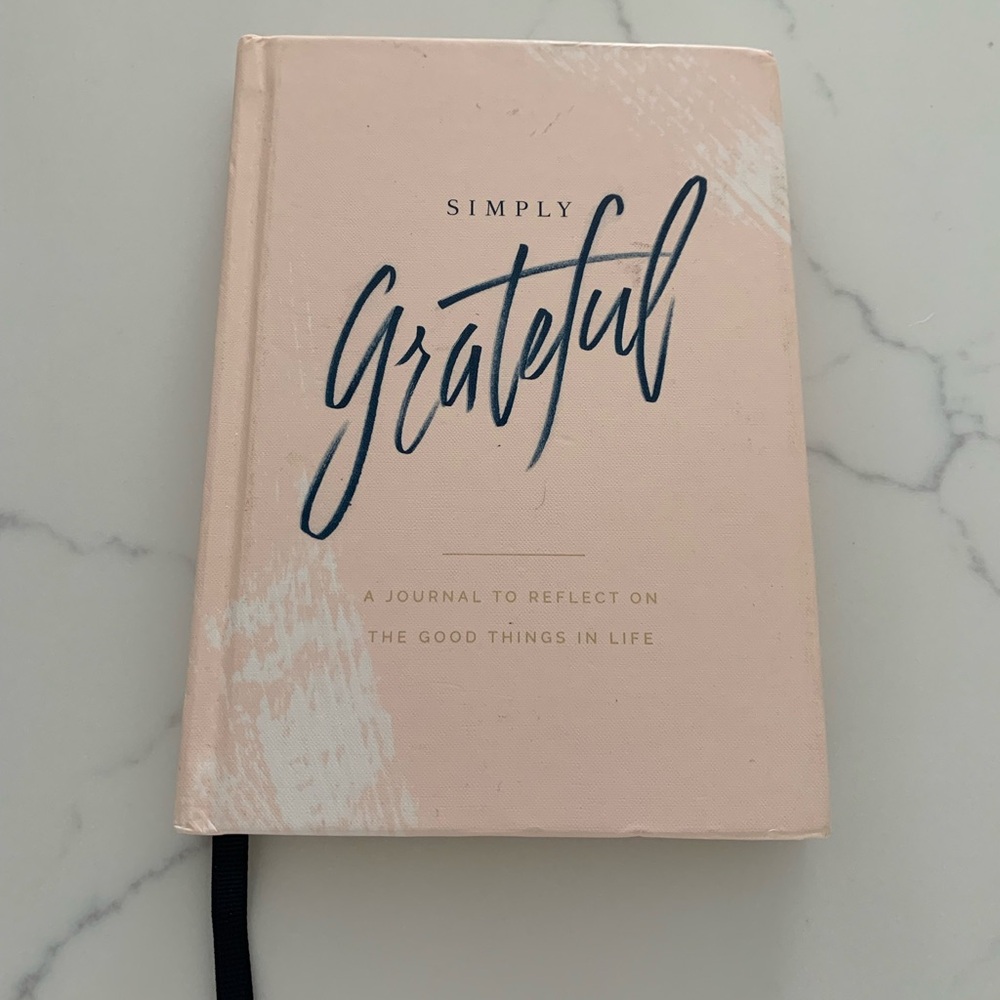Green Inspired Simply Grateful Journal: Guided Notebook for Women, Hard Cover